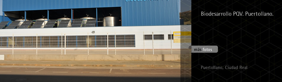 Planta Biodiesel, PQV, Puertollano, Ciudad Real